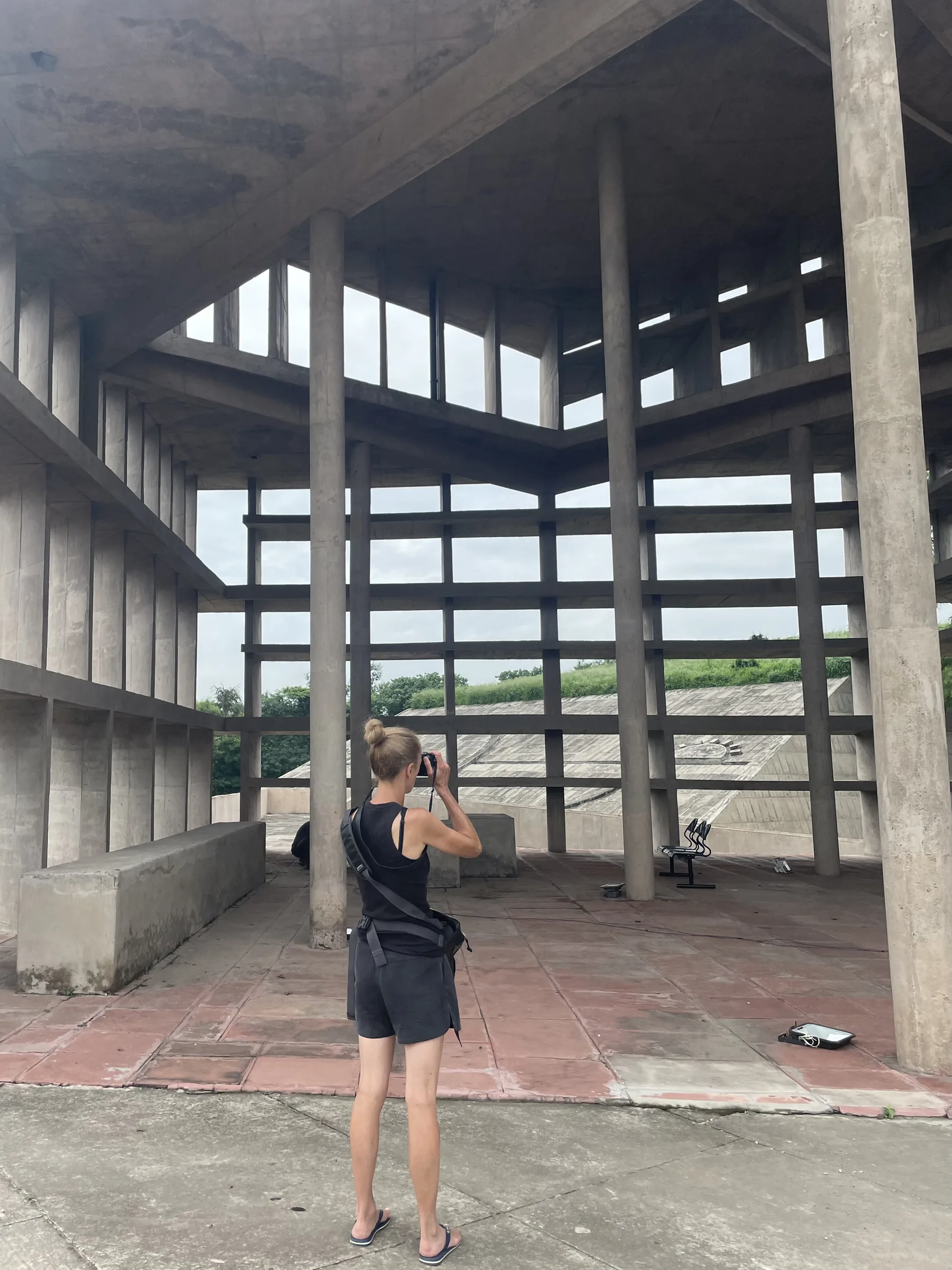 Tower of Shadows Le Corbusier Capitol Complex Chandigarh