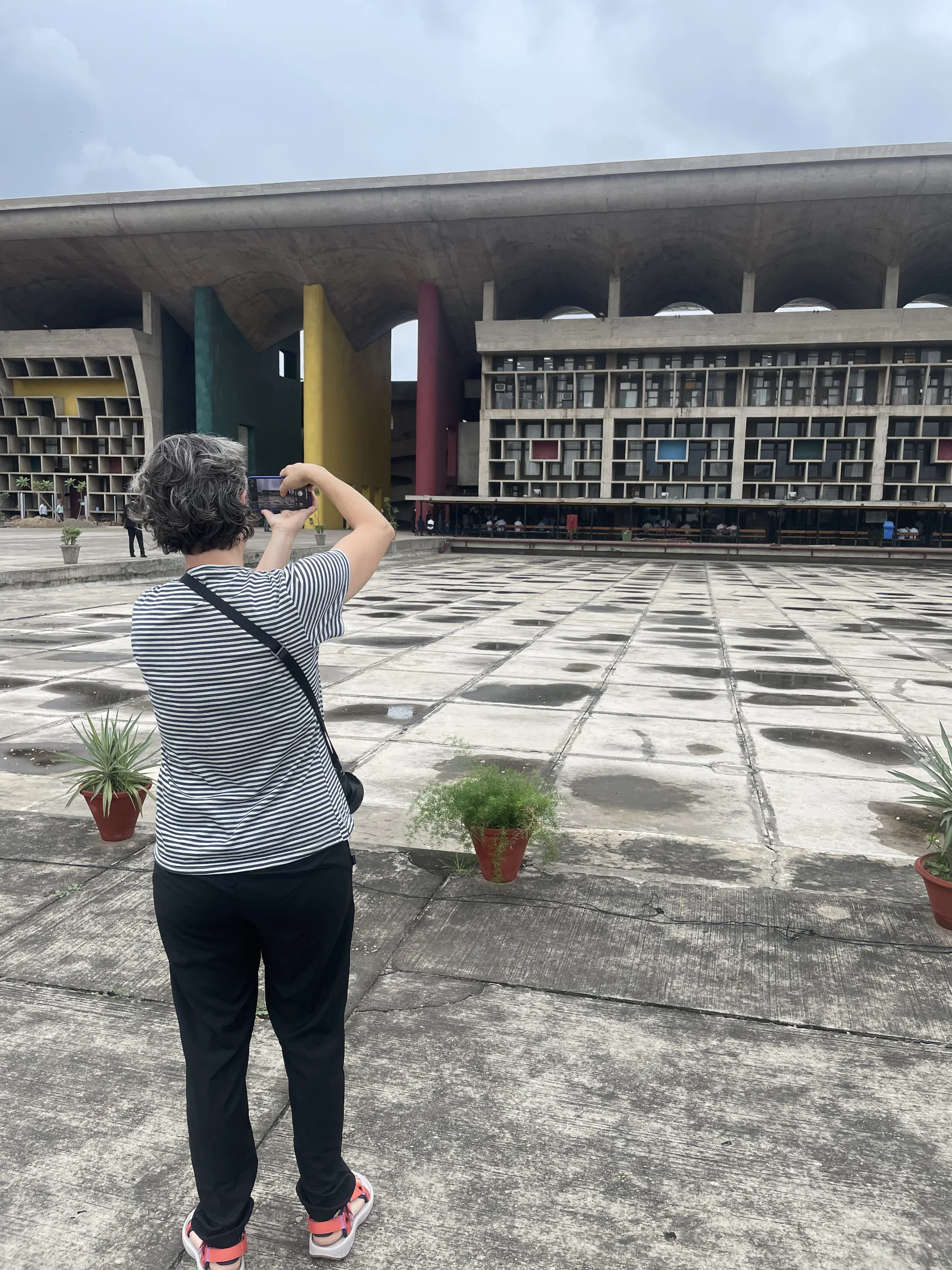 Palace of Justice High Court Le Corbusier brutalist Chandigarh