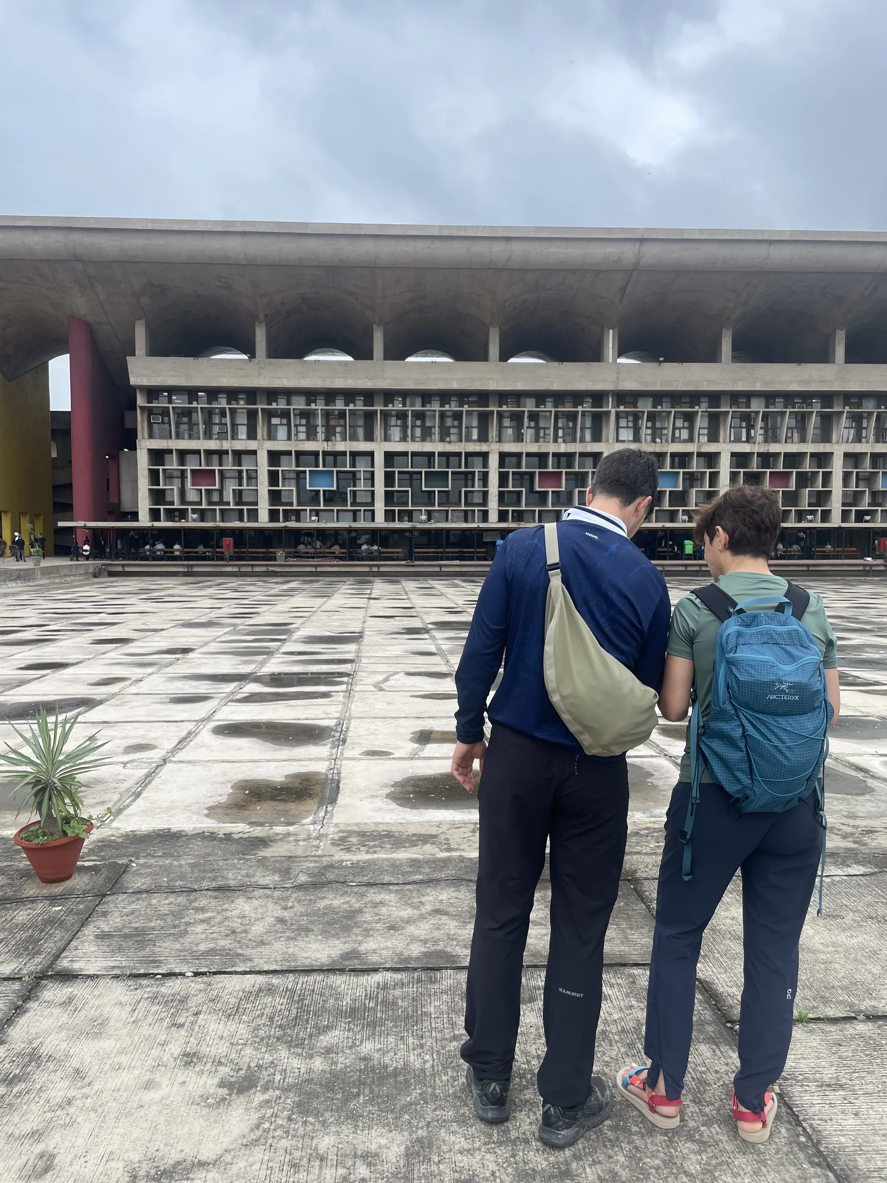 Palace of Justice High Court Le Corbusier brutalist Chandigarh