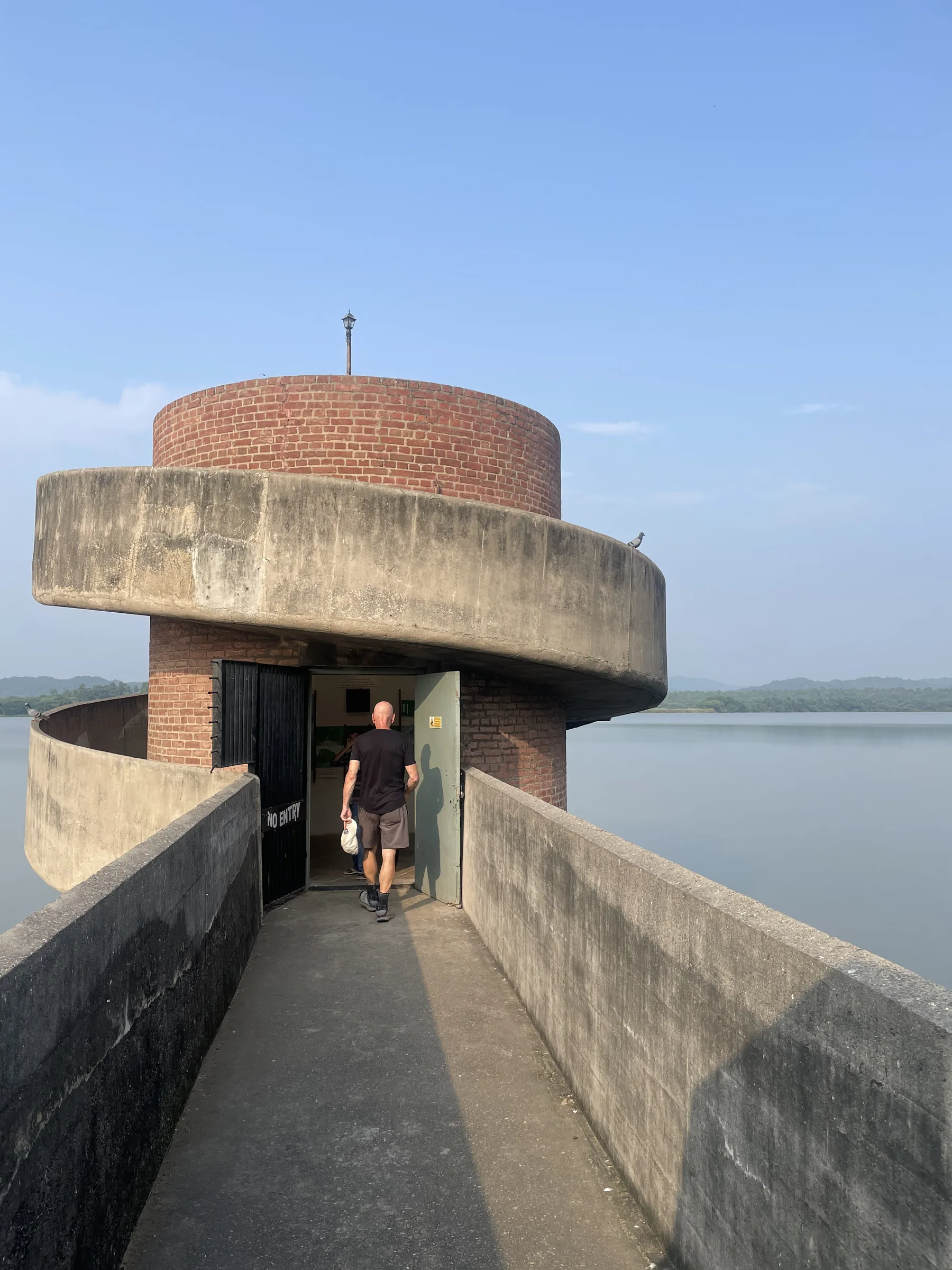 Sukhna Lake Le Corbusier manmade lake Chandigarh