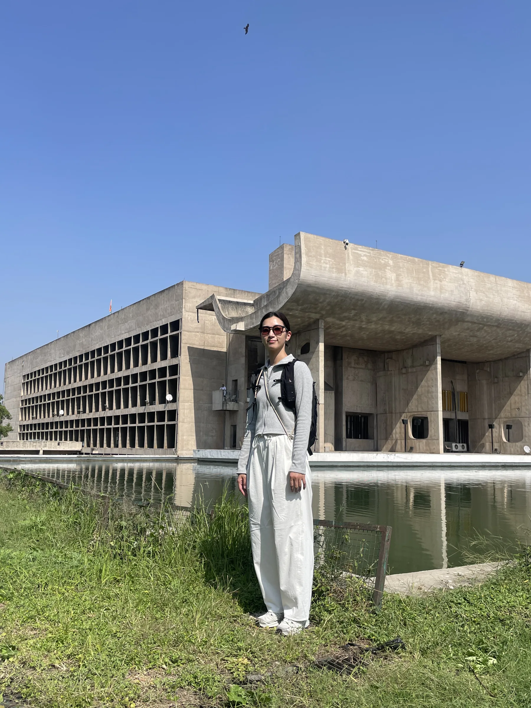 Palace of Assembly Punjab Legislative Le Corbusier Chandigarh