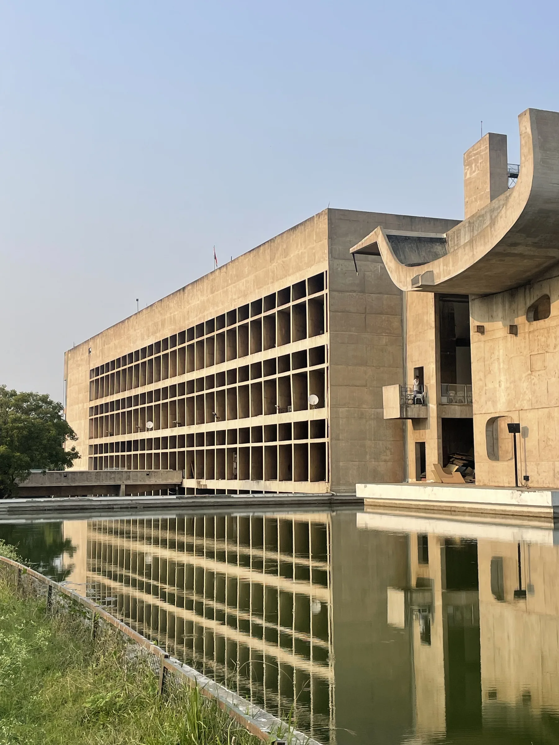 Palace of Assembly Punjab Legislative Le Corbusier Chandigarh