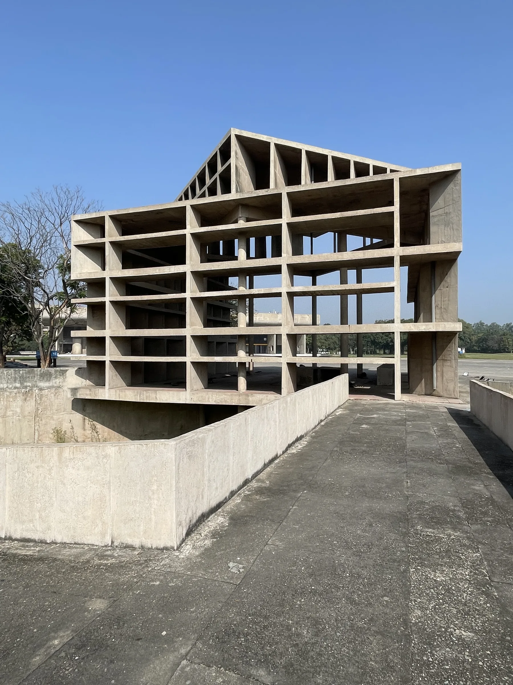 Tower of Shadows Le Corbusier Capitol Complex Chandigarh