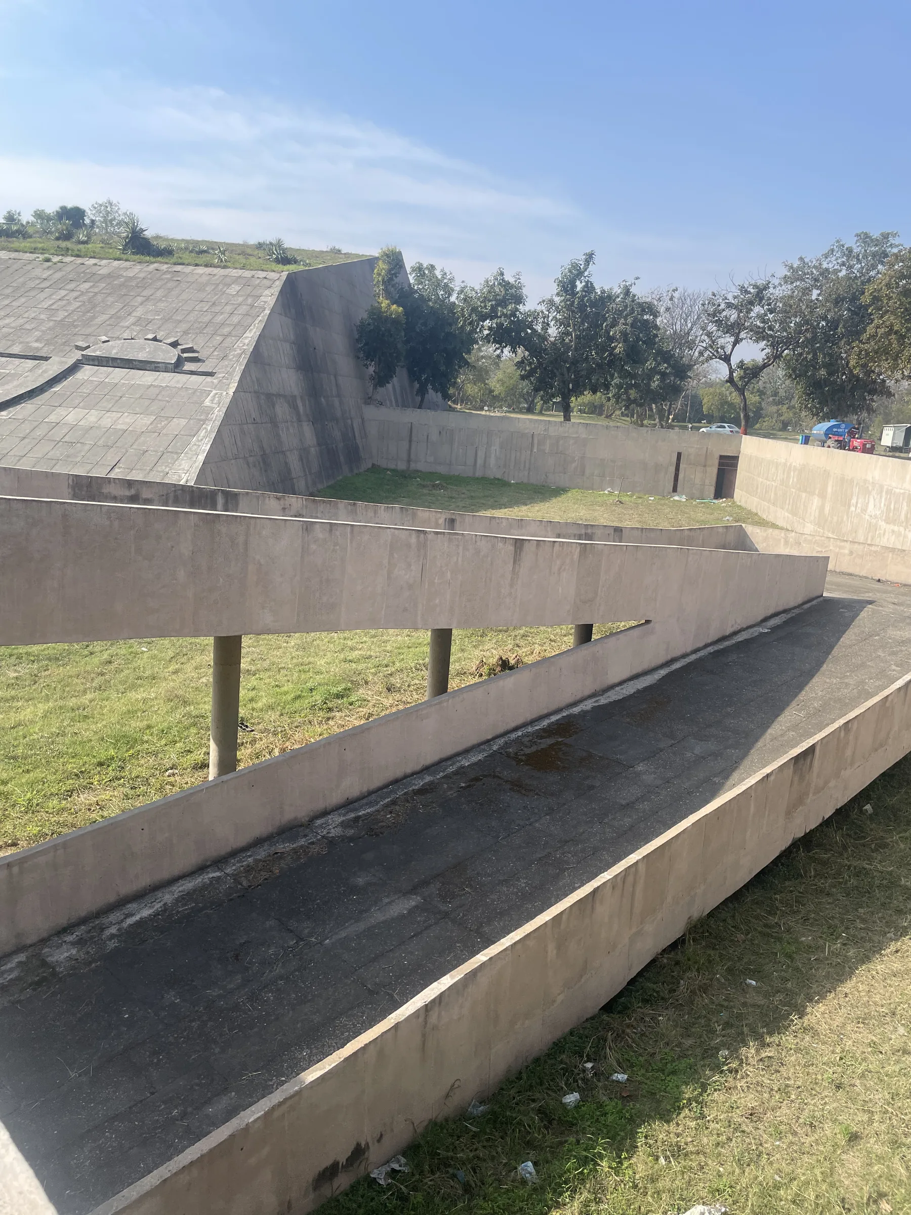 Geometric Hill Le Corbusier Capitol Complex Chandigarh