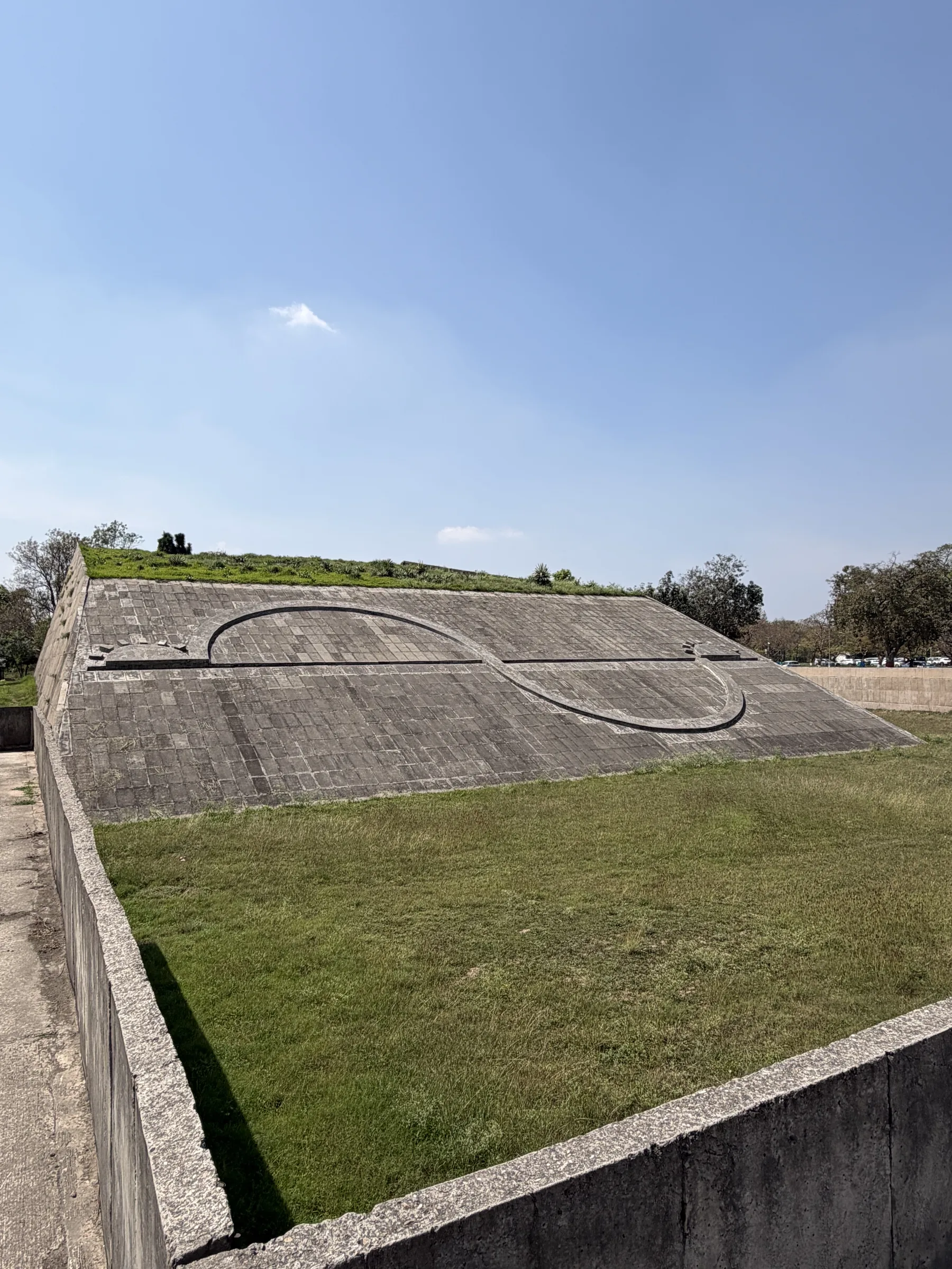Geometric Hill Le Corbusier Capitol Complex Chandigarh