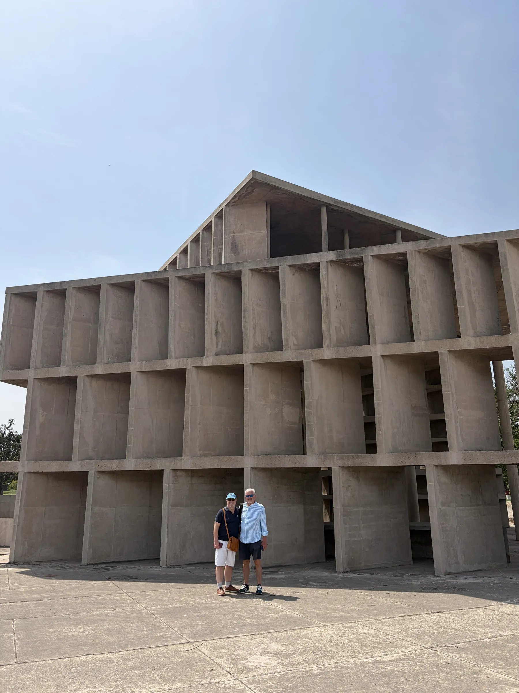 Tower of Shadows Le Corbusier Capitol Complex Chandigarh