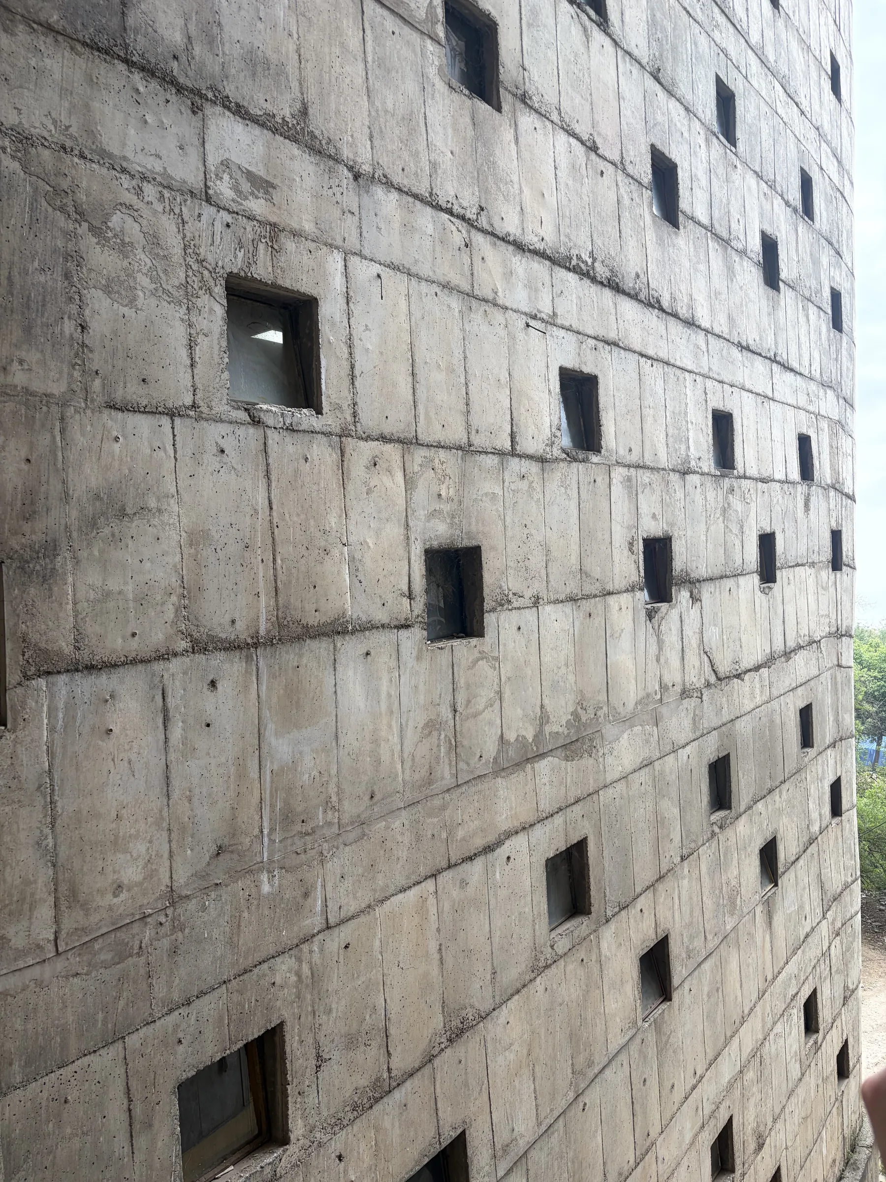 Secretariat Building Le Corbusier Chandigarh skyline
