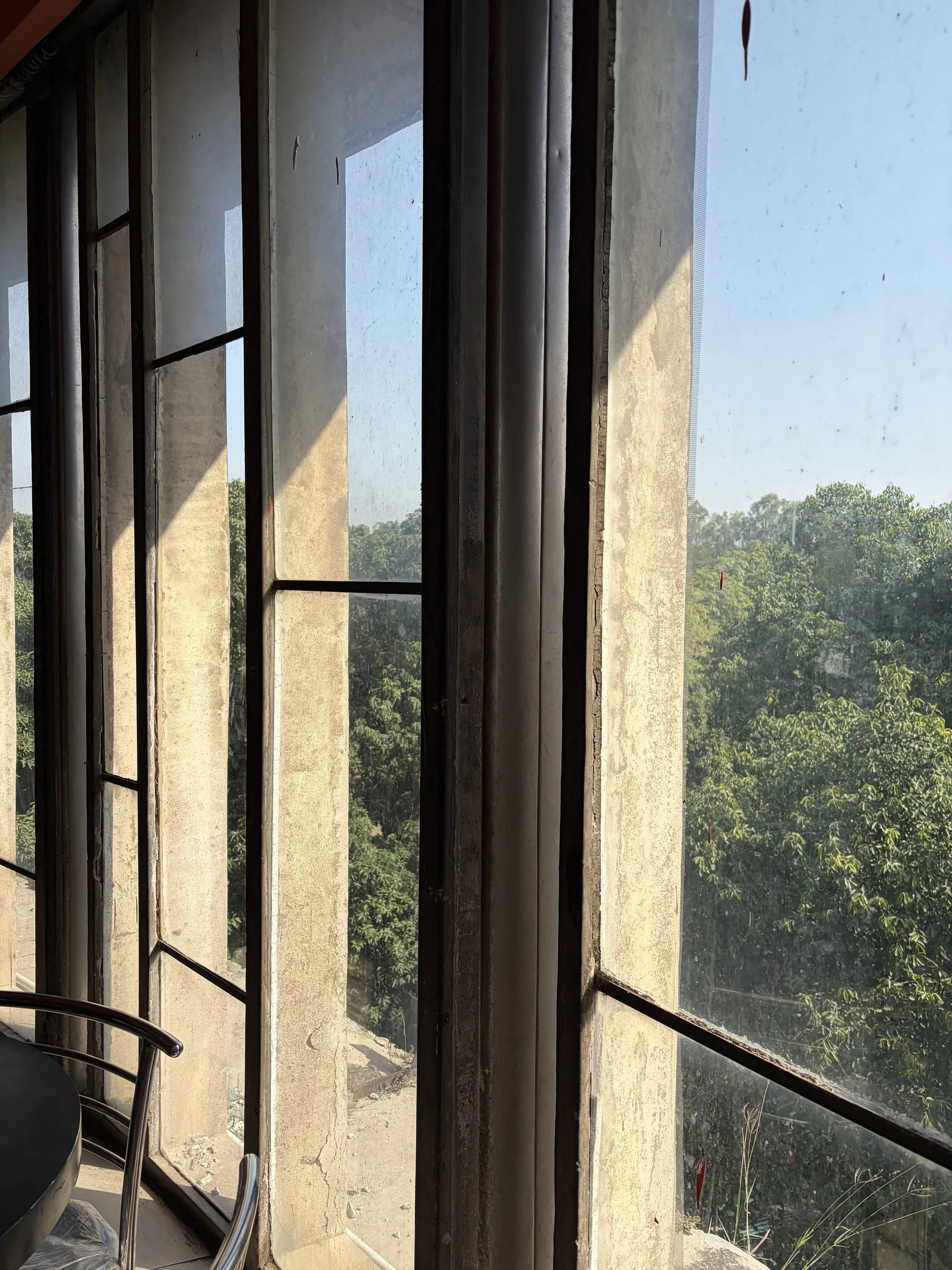 Student Centre Béton brut Panjab University Chandigarh