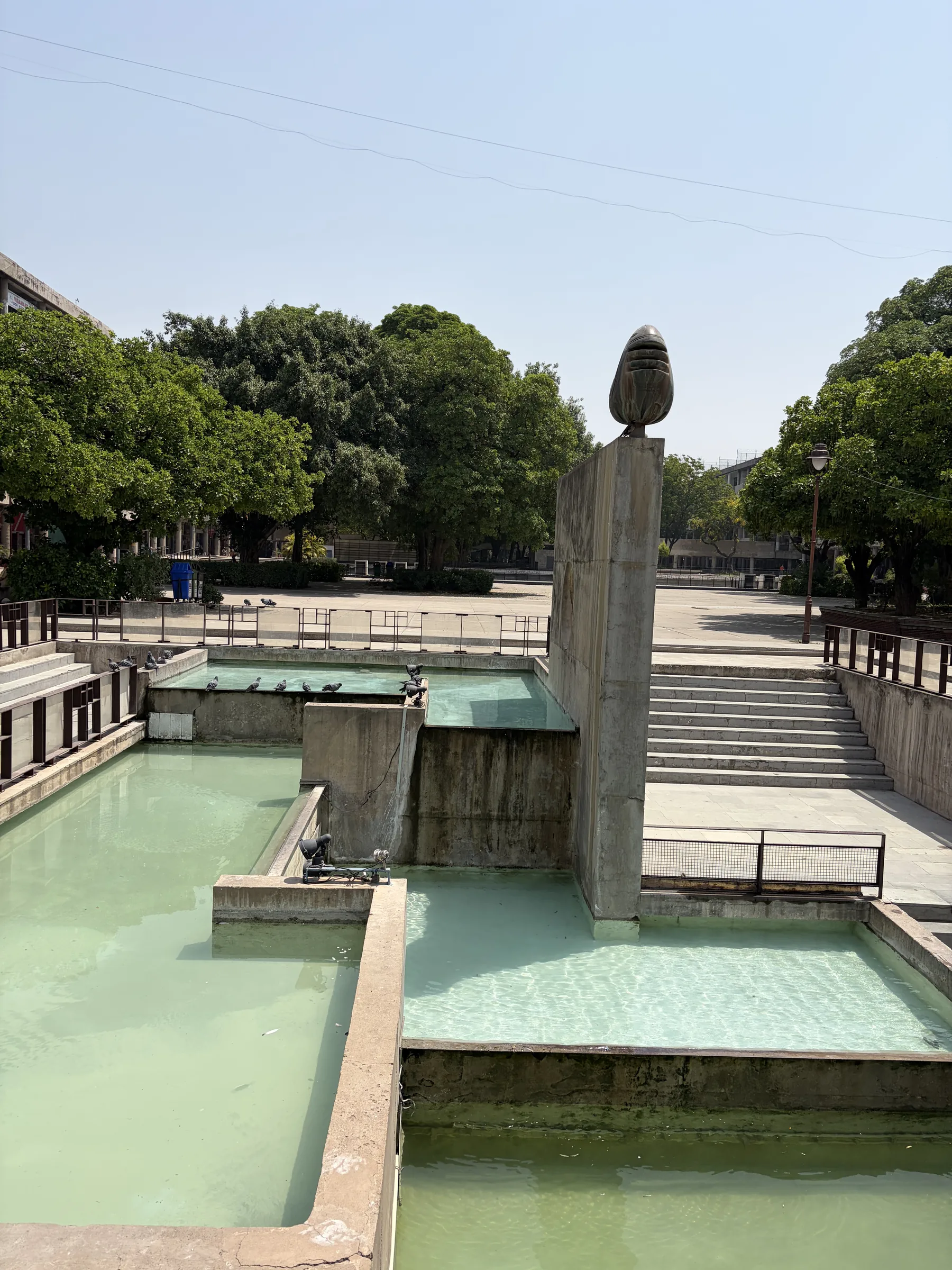 Sector 17 Commercial Plaza Le Corbusier Chandigarh