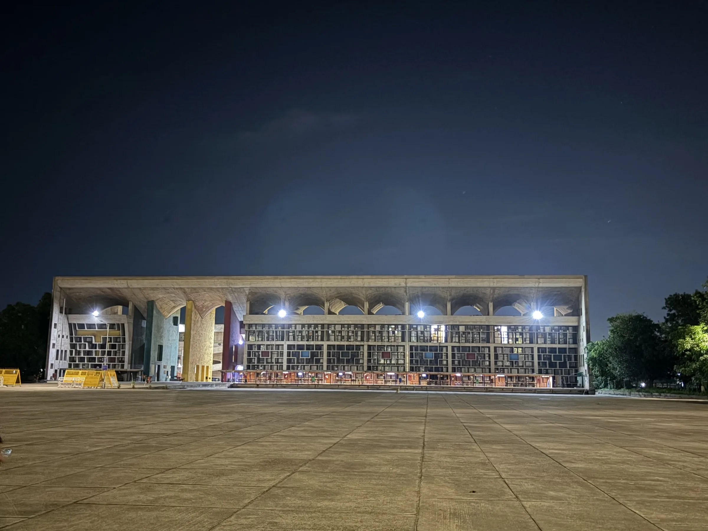 Palace of Justice High Court Le Corbusier brutalist Chandigarh