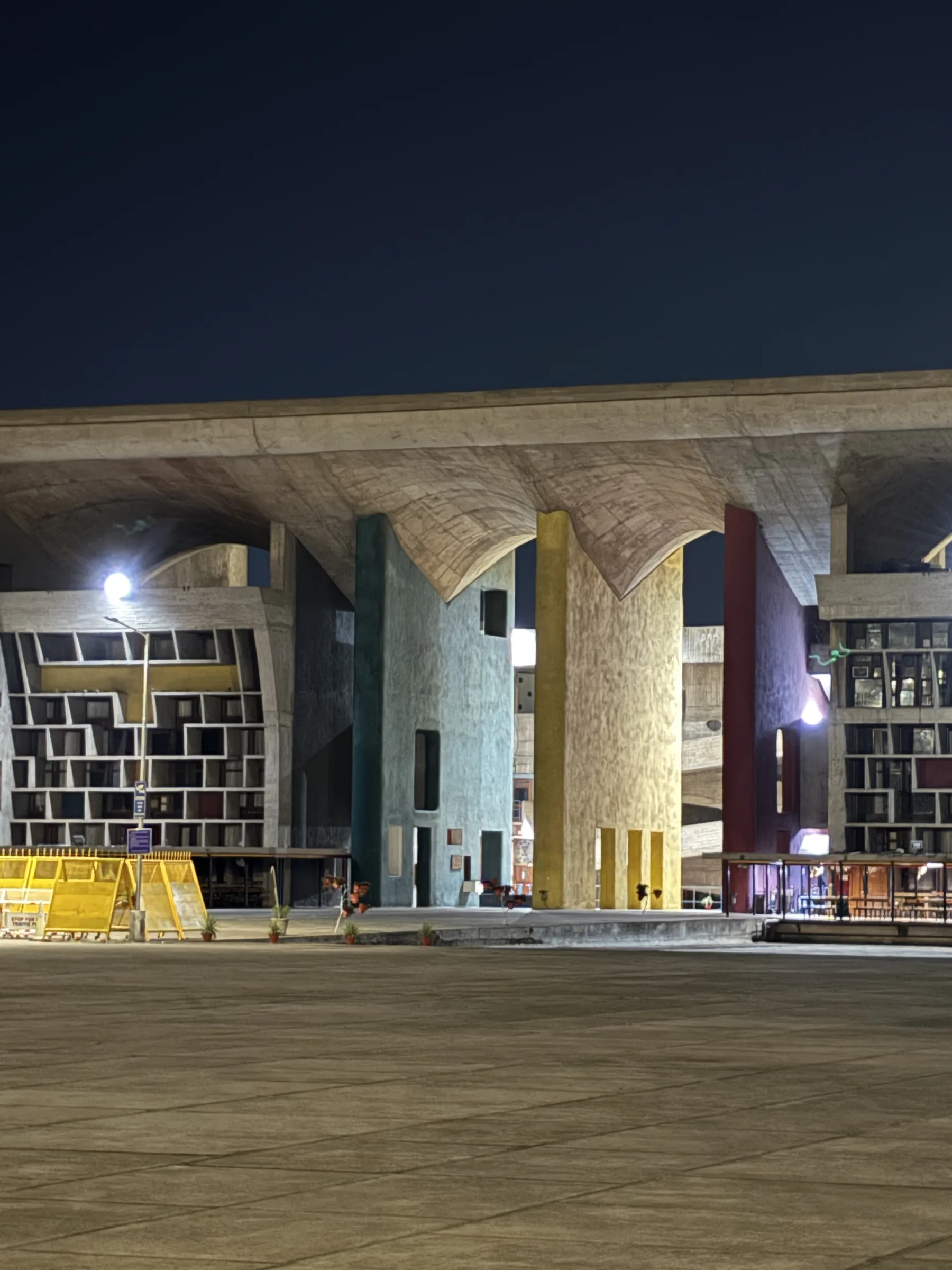 Palace of Justice High Court Le Corbusier brutalist Chandigarh
