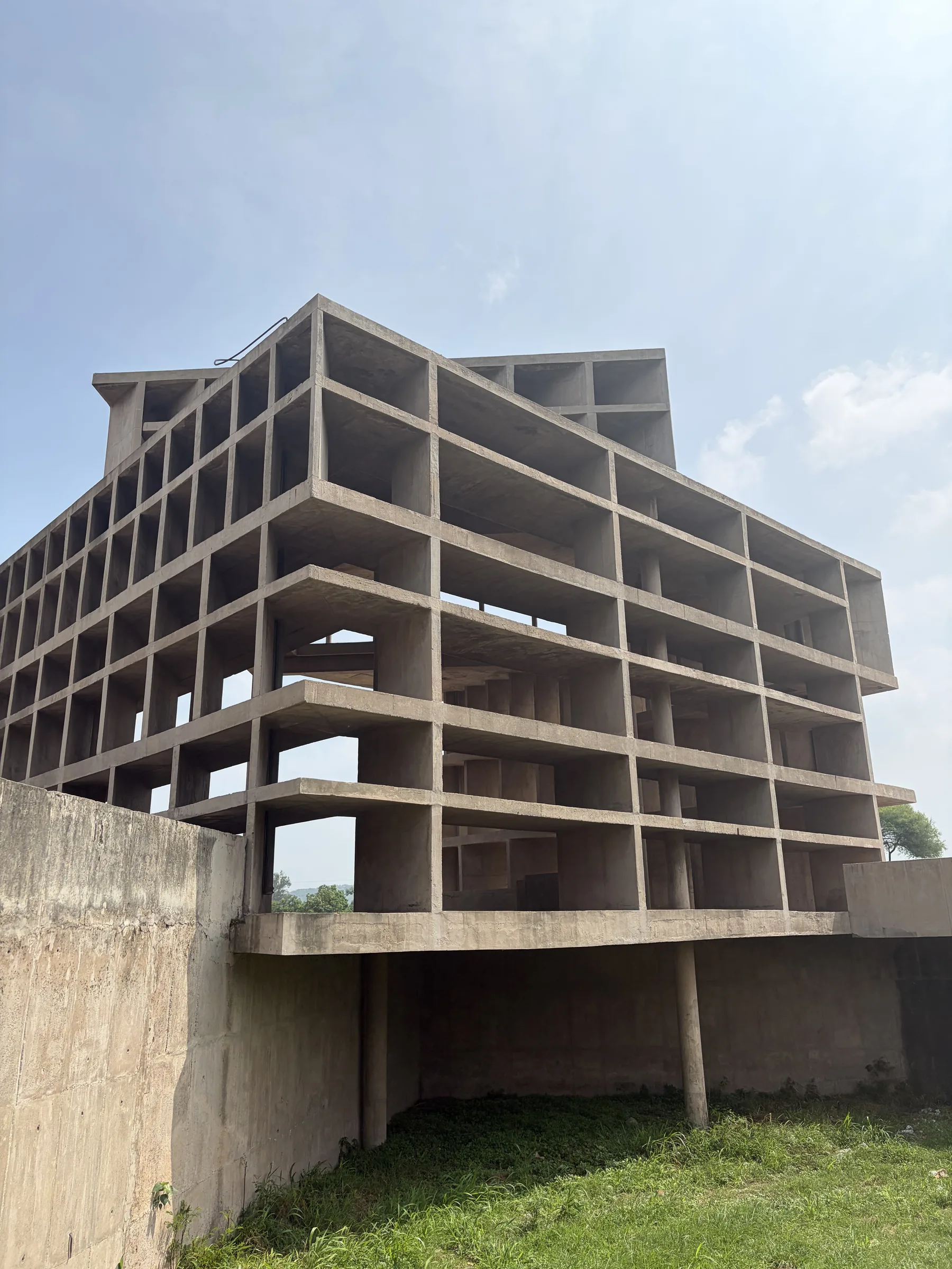Tower of Shadows Le Corbusier Capitol Complex Chandigarh