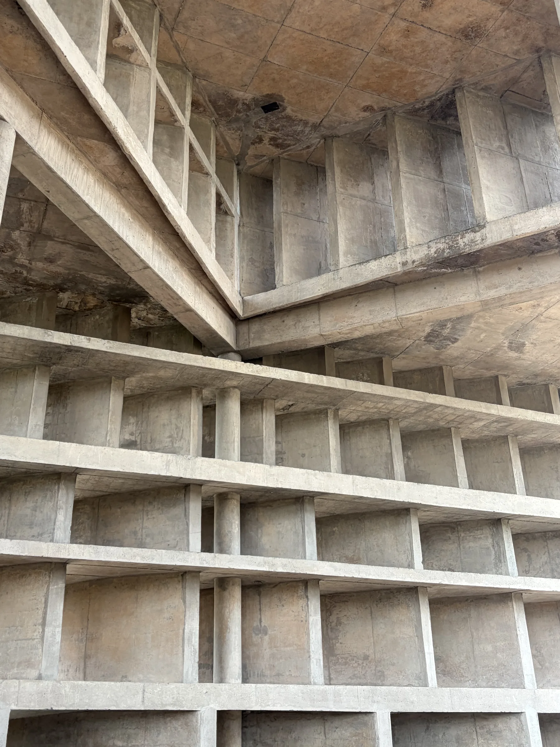 Tower of Shadows Le Corbusier Capitol Complex Chandigarh