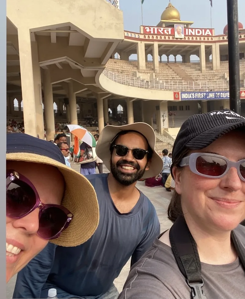 Wagah border ceremony Amritsar India Pakistan